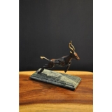 小躍羊y15305-銅雕系列-銅雕動物